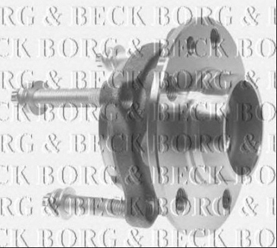 BORG & BECK bwk1123 -  Комплект подшипника ступицы колеса